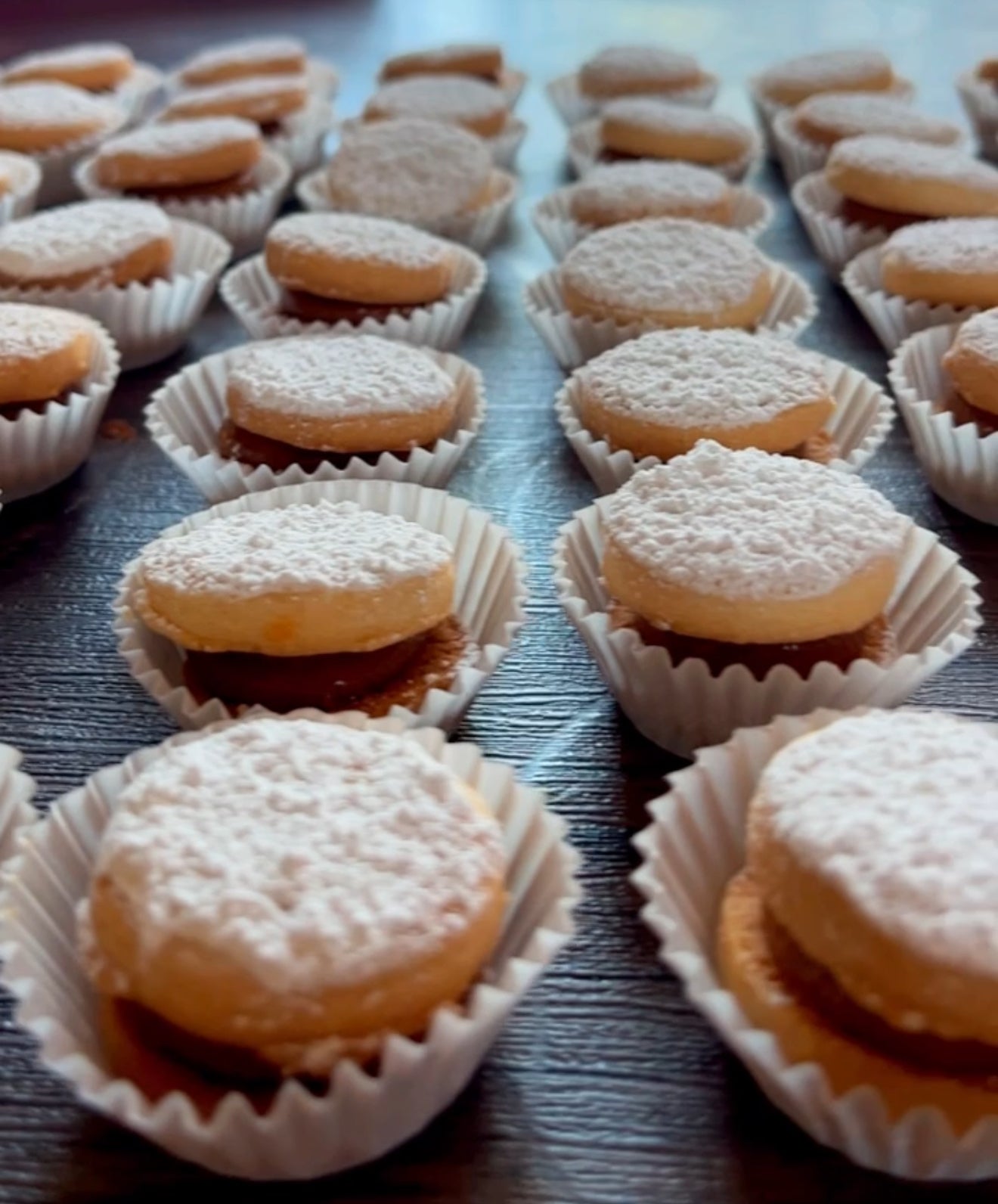 Mini alfajores