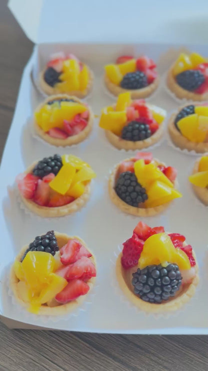 Mini tarts de fruta